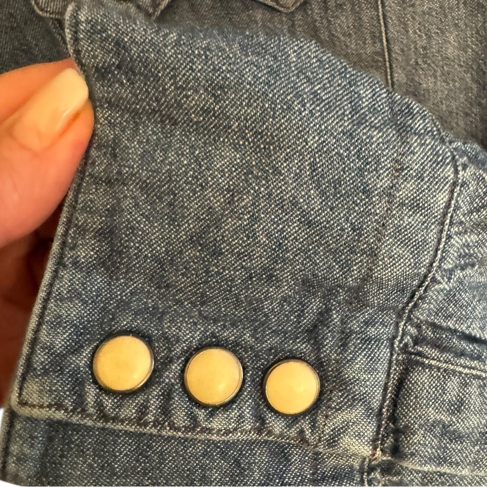 Levi's 1955 Sawtooth Japanese Selvedge Slim Fit Denim Shirt - Picture 7 of 8
